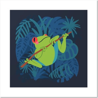 Tree Frog Posters and Art